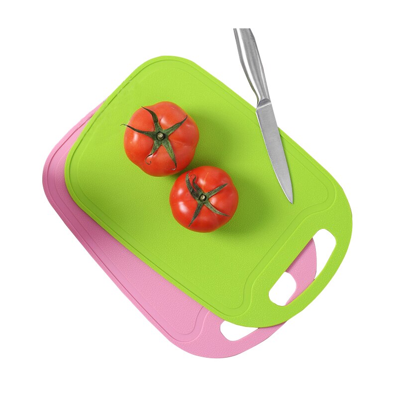 PP Plastic Square Non Slip Chopping Board Cutting Board Cooking Mat Kitchen Gadgets 32*21.5CM