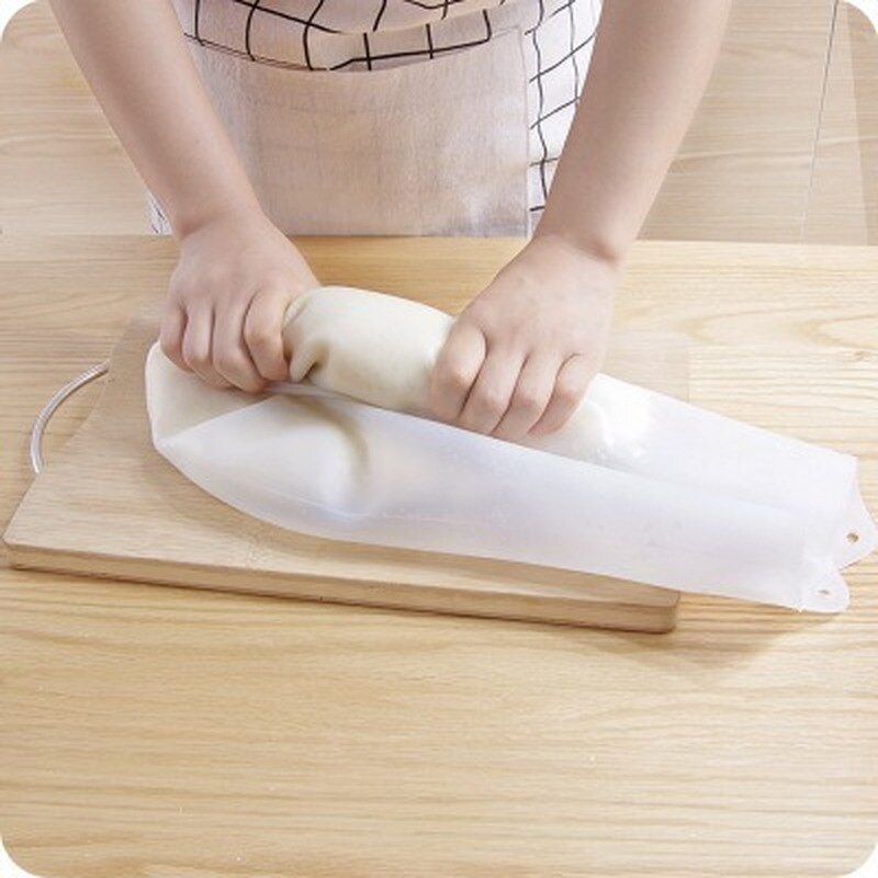Backen Werkzeuge für Kuchen 1Set Kochen Gebäck Werkzeuge Weiche Silikon Erhaltung Kneten Teig Mehl-mischen Tasche Küche Gadget